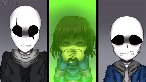 That One Shocked Moment Screenshot Redraw Glitchtale Amino