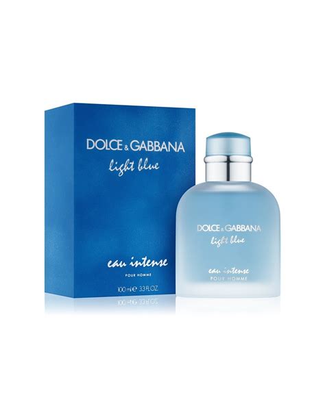 Dolce Gabbana Light Blue Eau Intense Pour Homme Eau De Parfum 100 Ml