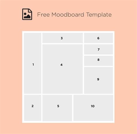Free Moodboard Template For Your Brand Mood Board Template Mood