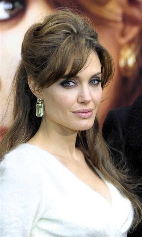News Marie Claire Square Face Hairstyles Angelina Jolie Hair
