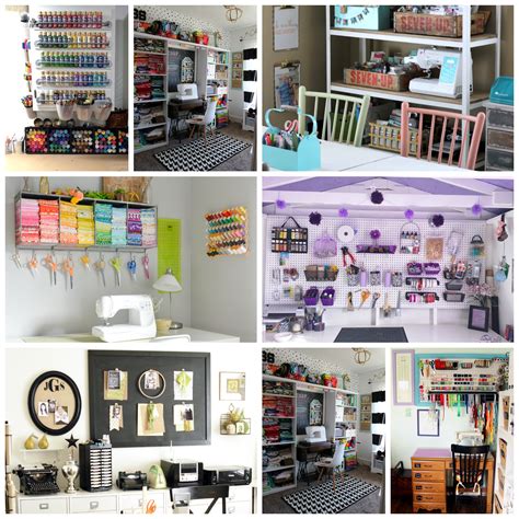 25 Organized Craft Rooms Angie Holden The Country Chic Cottage