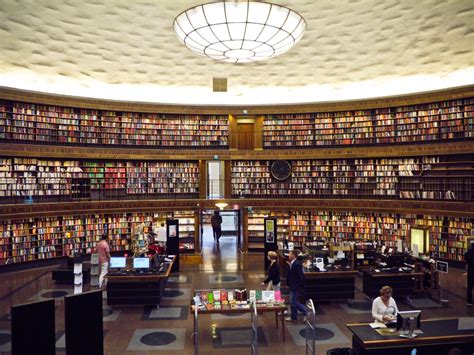 Public libraries receive virtually all of their funding from local city, county and state taxes. Stockholm Public Library, Sweden | The World's Most ...