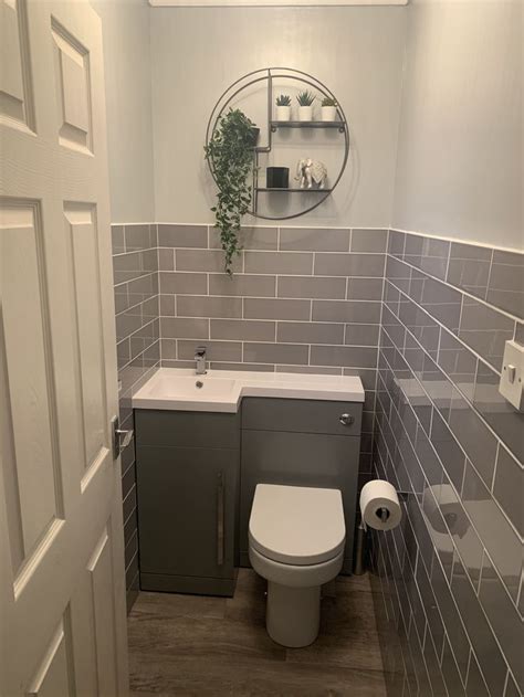 Small grey downstairs toilet ideas | Small downstairs toilet, Small
