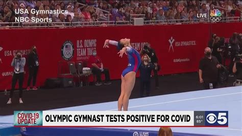 Us Olympic Gymnastics Alternate Tests Positive For Virus Youtube