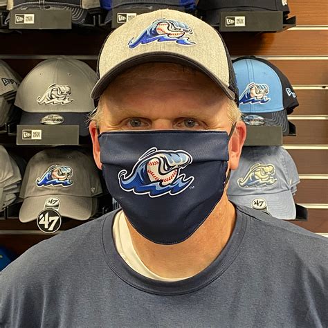 West Michigan Whitecaps Face Mask West Michigan Whitecaps Official Store