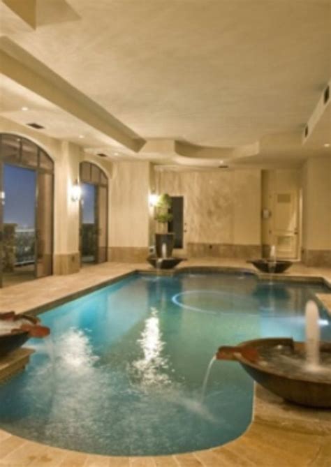 Indoor Swimming Pool At Beach House Indoor Pool Room Pint