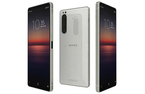 Service availability may vary by market. Sony Xperia 1 II White 3D model | CGTrader