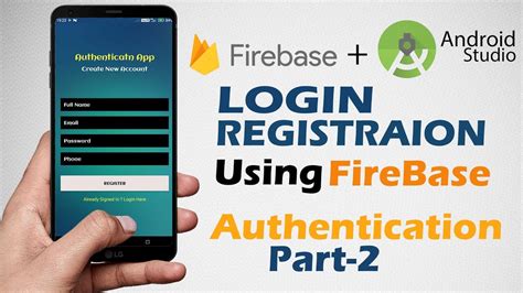 Login And Register Android App Using Firebase Android Studio