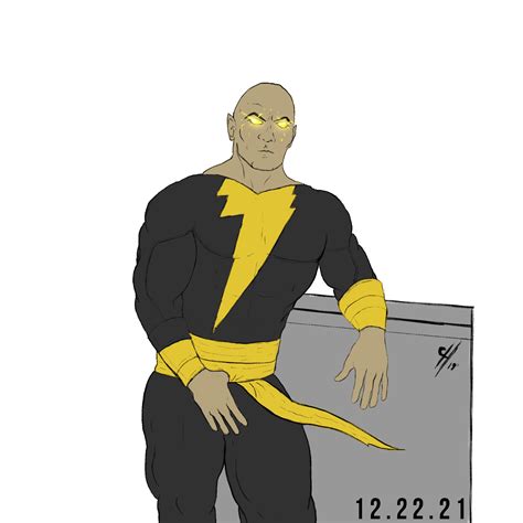 Other Our Black Adam Drawn By Me Rdccinematic