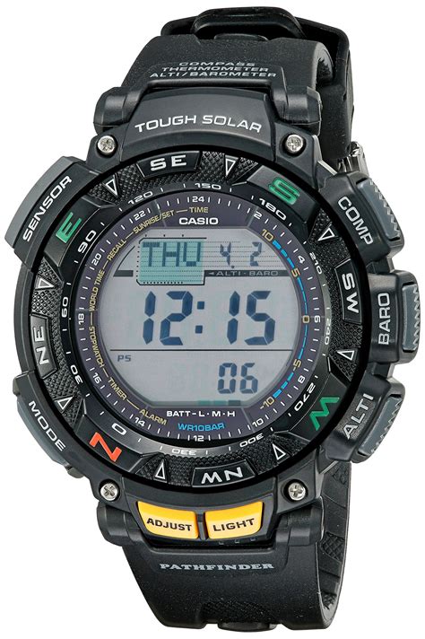 Casio Mens Pro Trek Prw2500r Tough Solar Digital Watch Amazon