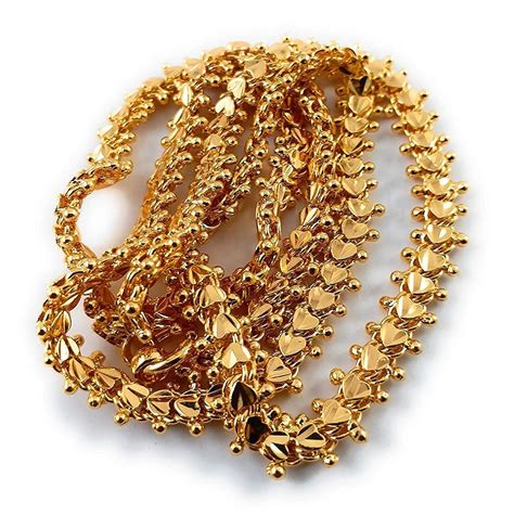 Buy Afj Gold 1 Gram Micro Gold Plated Traditional Designer Daily Wear