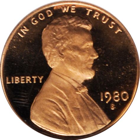 Value Of 1980 S Lincoln Cents We Appraise Modern Coins