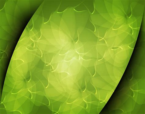 Abstract Green Art Background Vector Illustration Free Vector