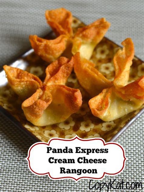 Going to dine at panda express? Panda Express Cream Cheese Rangoon Wontons | Recipe ...