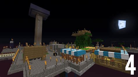 Minecraft Sky Island 4 Expanding The Farm Snakemc Lucky Sky