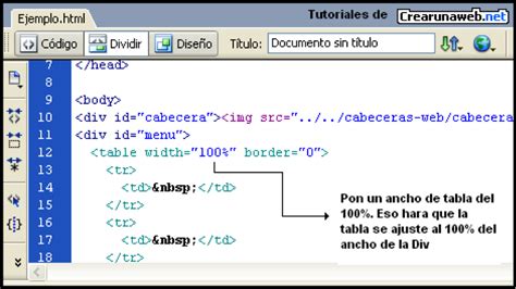 Ejemplos De Paginas Html En Bloc De Notas Opciones De Ejemplo