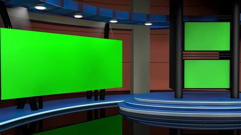 Greenscreen Virtual Studio Desk