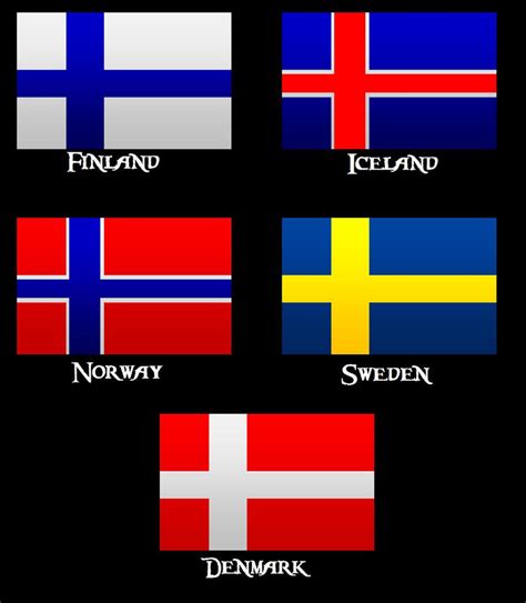 Nordic Flags By Espioartwork 102 On Deviantart