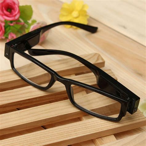 unisex reading eye glasses eyeglasses spectacal with led light for older ebay