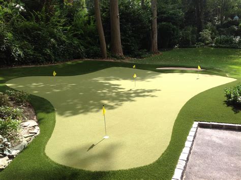 Residential Putting Green Turf Ny Elite Synthetic Surfaces