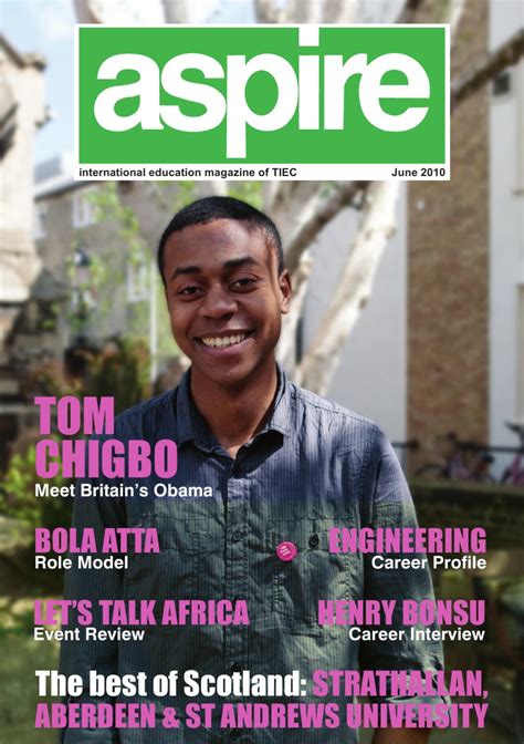 Aspire Magazine Issue 1 By Tiec Issuu