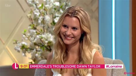 Emmerdales Olivia Bromley Teases Dawn Romance Entertainment Daily