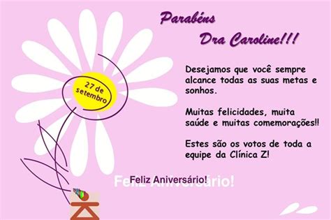 Feliz Aniversário Dra Caroline Ribeiro Notícias E Artigos Clínica Z