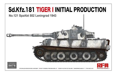 135 Sdkfz181 Tiger I Initial Production No121 Spzabt 502 Leningrad