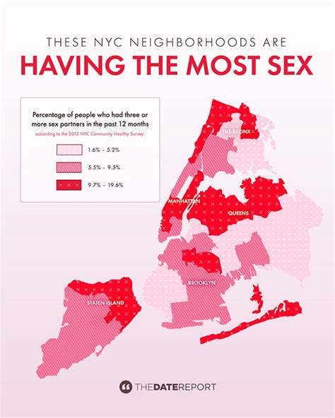 Nyc Sex Map Most Promiscuous Neighborhoods