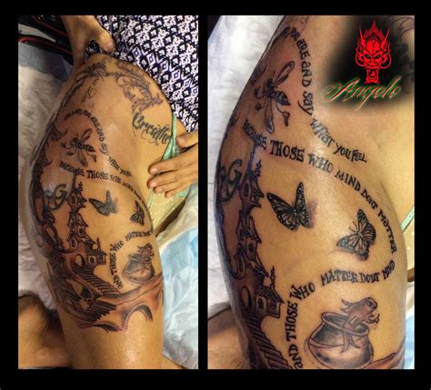 You can download and print it from your computer by clicking download button. Dr Seuss Hip/leg tattoo done by Angelo @ Rising Dragon ...