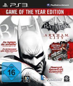 A sound will confirm correct code entry. PS3 - 1.00 Batman Arkham City Game Of The Year Edition ...
