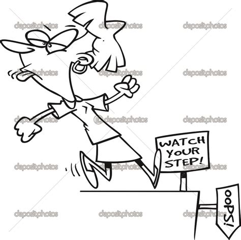 Cartoon Stubborn Woman Stock Vector Image By ©ronleishman 13978419