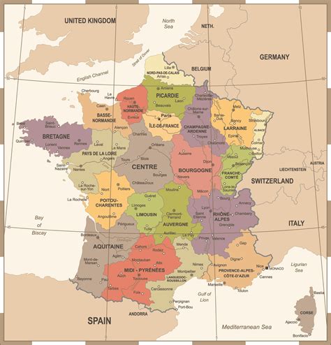 The game frankrike (egentliga frankrike): Karta över Frankrike ℹ️ 2021
