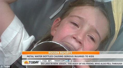 Girl Has Emergency Surgery After Tongue Gets Stuck In Metal Water