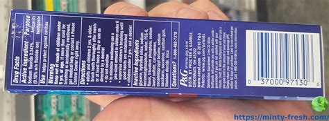 Crest Toothpaste Ingredients Detailed List Exposed