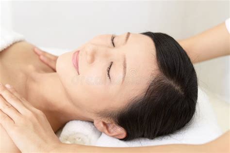 Woman Getting A Body Massage Stock Image Image Of Asian Health 116313055