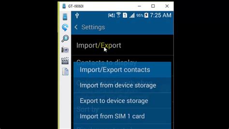 How To Import The Contacts In Vcf File To Android Phone Youtube