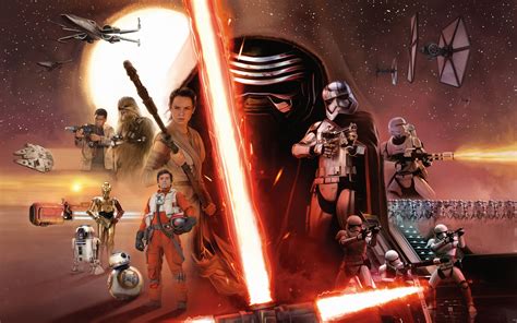 Star Wars Episode The Force Awakens HD Wallpaper