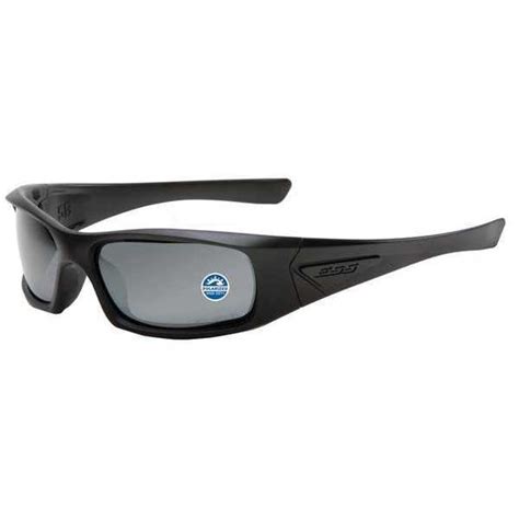 Ess Polarized Safety Sunglasses Wraparound Gray Mirror Polycarbonate