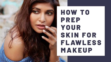 How To Prep Your Skin For Flawless Makeup Youtube
