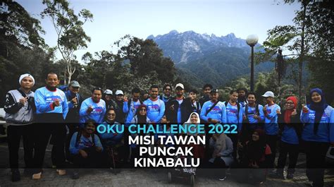 Bernama On Twitter Pendaki Kinabalu Oku Challenge Mulakan