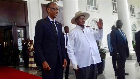 1944) is a ugandan politician who has been president of uganda since 29 january 1986. Video: Kagame Holds Talks with Museveni at State House ...