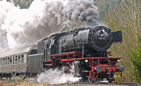 Free Picture Smoke Steam Machine Steam Locomotive Passenger Railroad