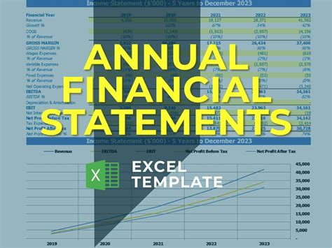 Financial Statement Format Get Free Excel Template