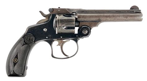 Sold Price Antique Smith And Wesson 32 Sandw Double Action 3rd Model Top