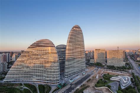 Wangjing Soho Towers In Beijing Zaha Hadid Architects Archeyes