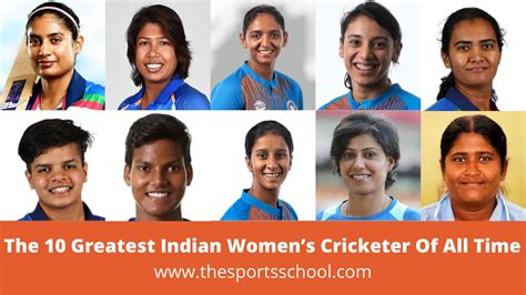 The 10 Greatest Indian Womens Cricketer Of All Time