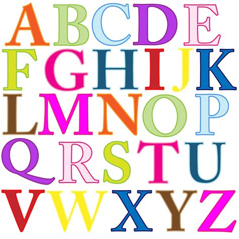 K (k), kay, /ˈkeɪ/ ; Alphabet Letters Colorful Free Stock Photo - Public Domain ...