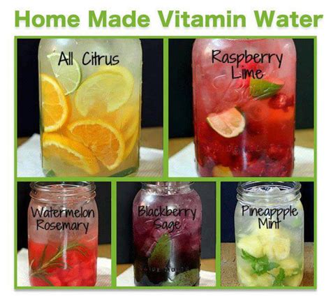 Less Soda More Water Make Your Own Flavored Waters Fit Tip Daily