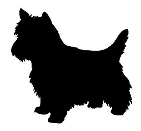 West Highland White Terrier Yorkshire Terrier Airedale Terrier Cairn Terrier - Silhouette png ...
